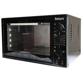 Настольная духовка SATURN ST-EC3801 Black в Запорожье Настольная духовка SATURN ST-EC3801 Black в Запорожье